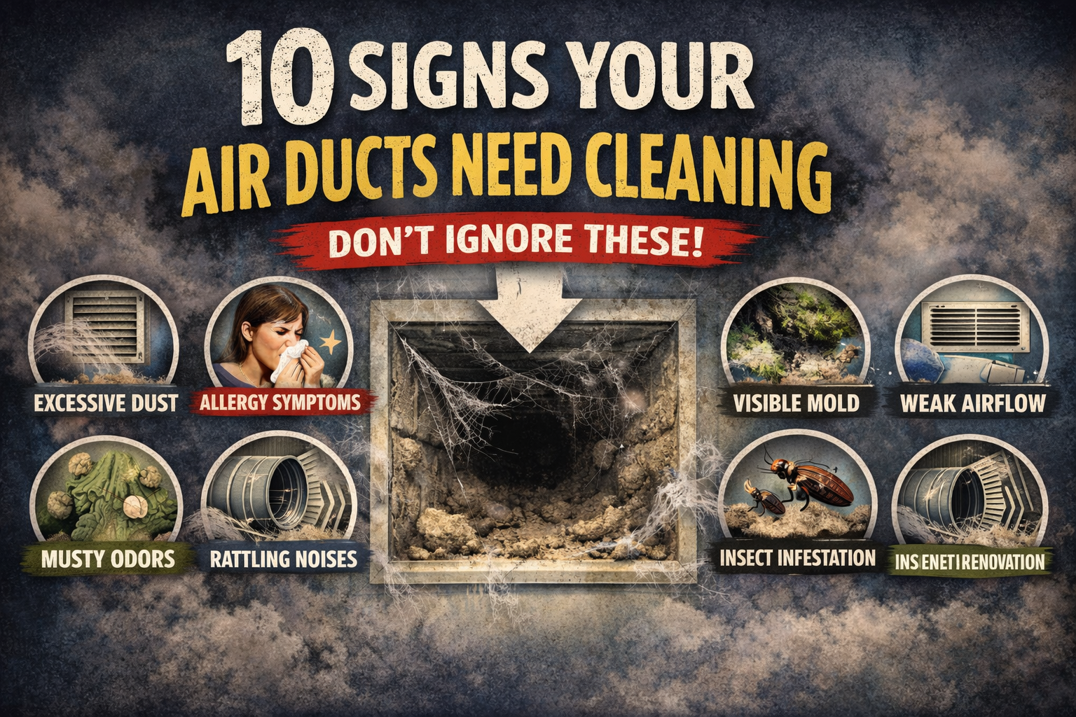 10 signs your air ducts need cleaning: Don't ignore these!